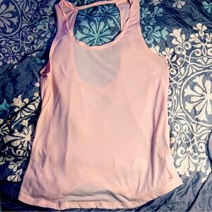 Nike Backless Dri-Fit Pink Workout Tank nwot